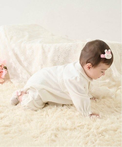 mezzo piano / メゾピアノ ロンパース | ウサギマスコットつき　2wayオール | 詳細12