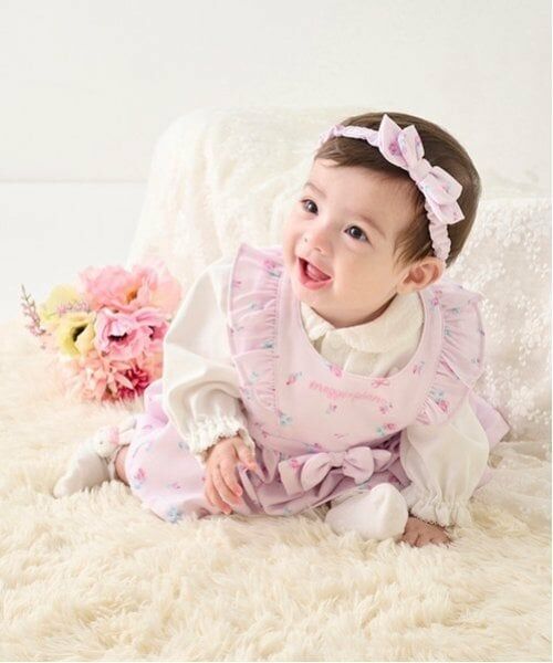 mezzo piano / メゾピアノ ロンパース | ウサギマスコットつき　2wayオール | 詳細14