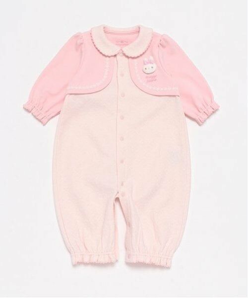 mezzo piano / メゾピアノ ロンパース | ウサギマスコットつき　2wayオール | 詳細2