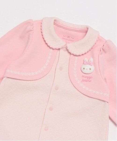 mezzo piano / メゾピアノ ロンパース | ウサギマスコットつき　2wayオール | 詳細3