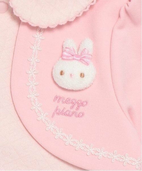 mezzo piano / メゾピアノ ロンパース | ウサギマスコットつき　2wayオール | 詳細4