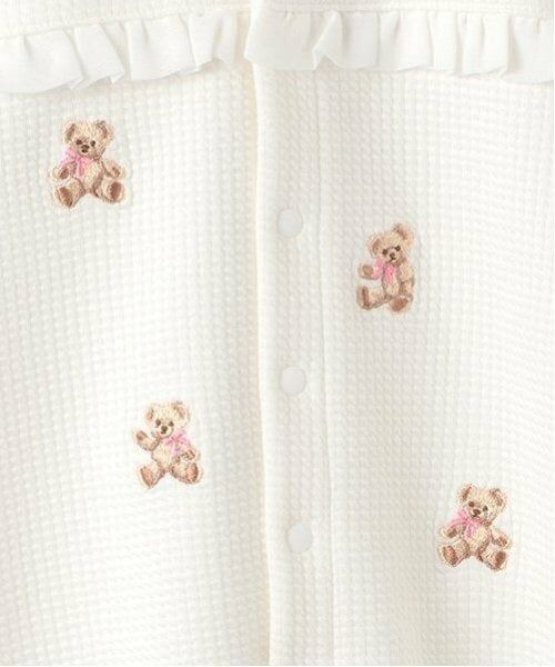 mezzo piano / メゾピアノ ロンパース | くま・うさぎ刺しゅう　2wayオール | 詳細7