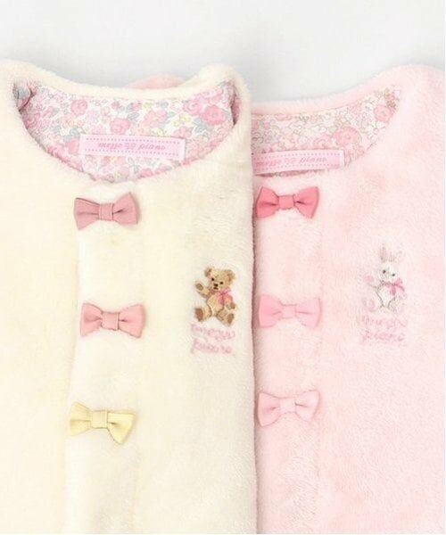 mezzo piano / メゾピアノ ベビー・キッズウエア | ボアベスト | 詳細2