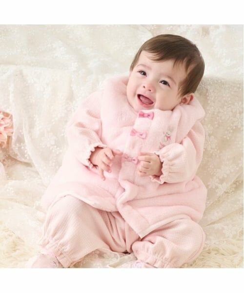 mezzo piano / メゾピアノ ベビー・キッズウエア | ボアベスト | 詳細9