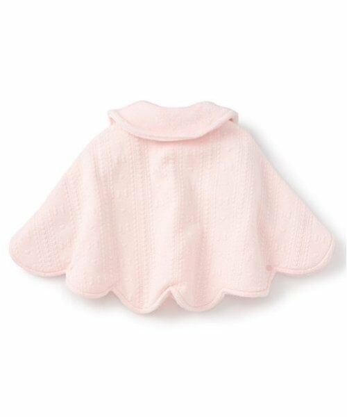 mezzo piano / メゾピアノ ベビー・キッズウエア | リバーシブル　裾スカラップ　ケープ | 詳細1