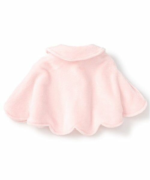 mezzo piano / メゾピアノ ベビー・キッズウエア | リバーシブル　裾スカラップ　ケープ | 詳細4