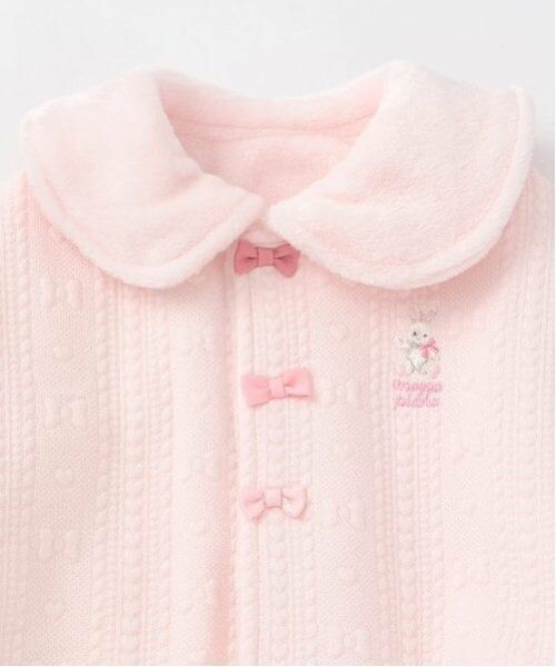 mezzo piano / メゾピアノ ベビー・キッズウエア | リバーシブル　裾スカラップ　ケープ | 詳細5