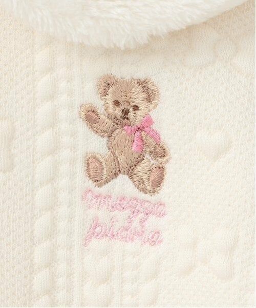 mezzo piano / メゾピアノ ベビー・キッズウエア | リバーシブル　裾スカラップ　ケープ | 詳細7