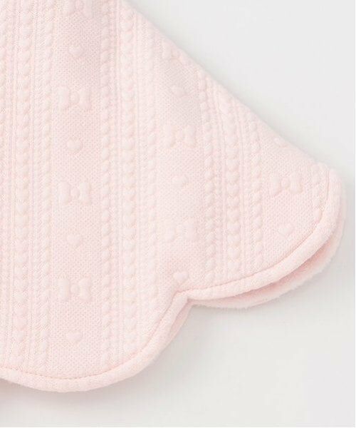 mezzo piano / メゾピアノ ベビー・キッズウエア | リバーシブル　裾スカラップ　ケープ | 詳細9