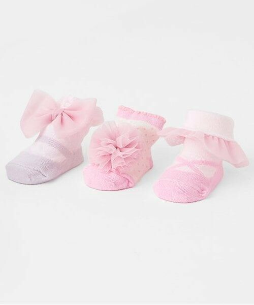 mezzo piano / メゾピアノ ベビー・キッズウエア | ソックス3足セット | 詳細1