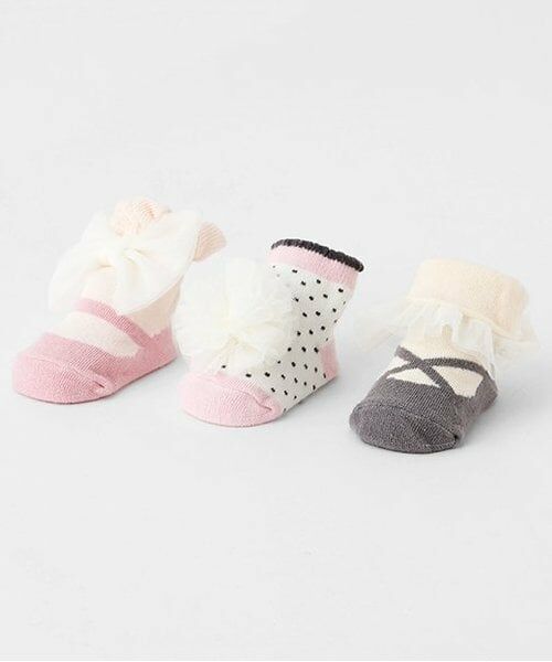 mezzo piano / メゾピアノ ベビー・キッズウエア | ソックス3足セット | 詳細2