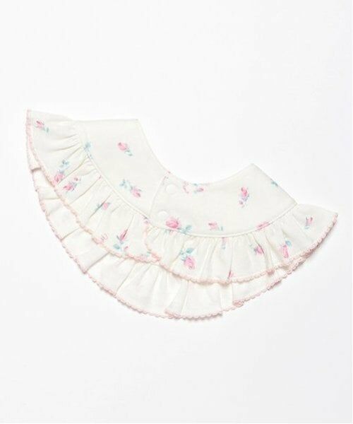 mezzo piano / メゾピアノ スタイ・ビブ | ローズつぼみ柄　スタイ | 詳細1