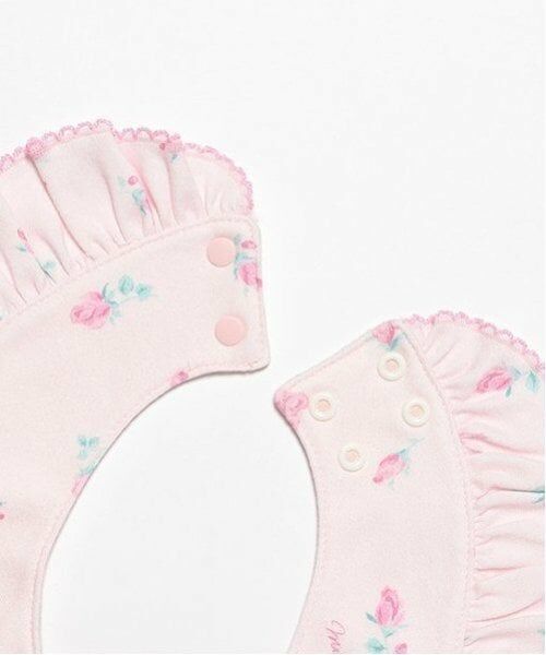 mezzo piano / メゾピアノ スタイ・ビブ | ローズつぼみ柄　スタイ | 詳細3