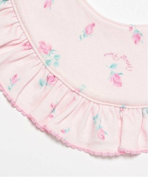 mezzo piano / メゾピアノ スタイ・ビブ | ローズつぼみ柄　スタイ | 詳細4