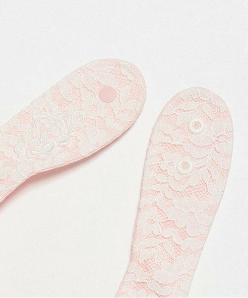 mezzo piano / メゾピアノ スタイ・ビブ | レースリボン　スタイ | 詳細3