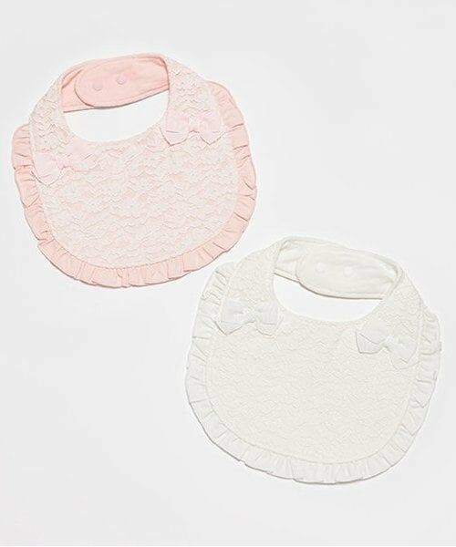 mezzo piano / メゾピアノ スタイ・ビブ | レースリボン　スタイ | 詳細8