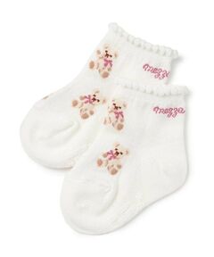 mezzo piano / メゾピアノ ベビー・キッズウエア | くま・うさぎ柄　ソックス