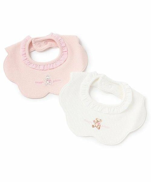 mezzo piano / メゾピアノ スタイ・ビブ | くま・うさぎ刺しゅう　スタイ | 詳細6