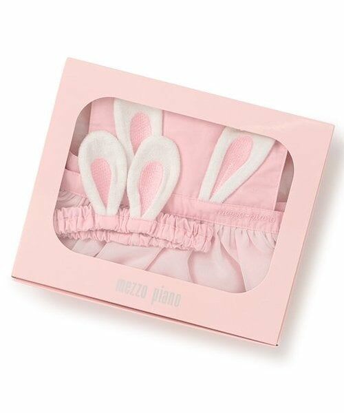 mezzo piano / メゾピアノ ベビー・キッズグッズ | 【BOX付】オリジナルボックスつきうさ耳エプロン＆ヘアバンドセット | 詳細10