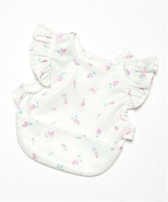 mezzo piano / メゾピアノ スタイ・ビブ | ローズつぼみ柄　お食事スタイ