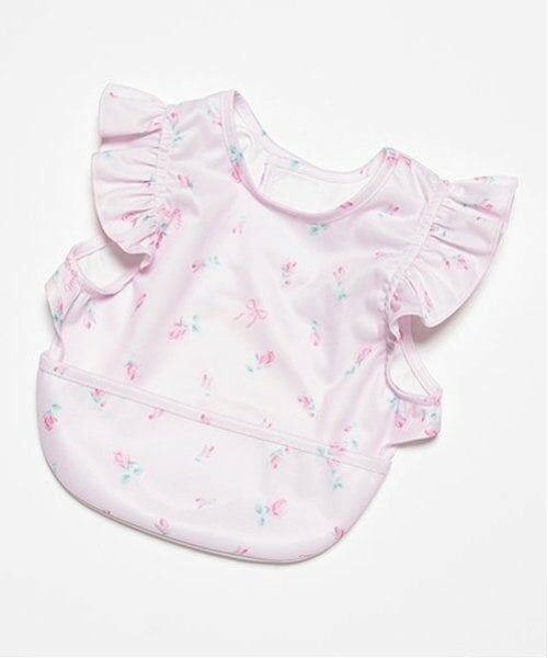 mezzo piano / メゾピアノ スタイ・ビブ | ローズつぼみ柄　お食事スタイ | 詳細10