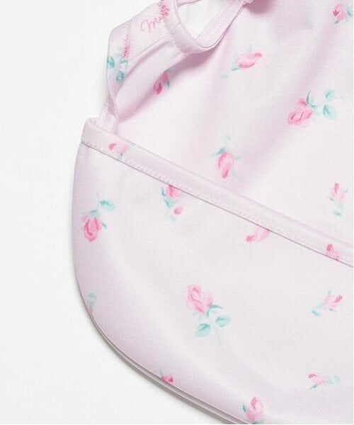 mezzo piano / メゾピアノ スタイ・ビブ | ローズつぼみ柄　お食事スタイ | 詳細5