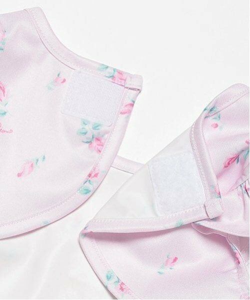 mezzo piano / メゾピアノ スタイ・ビブ | ローズつぼみ柄　お食事スタイ | 詳細7