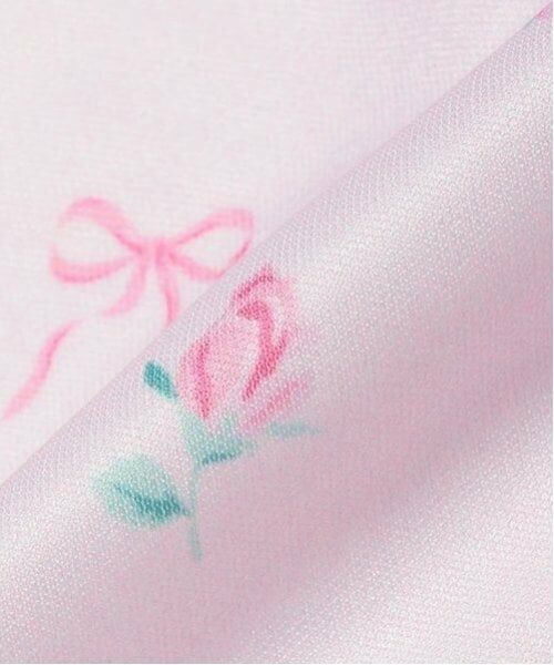 mezzo piano / メゾピアノ スタイ・ビブ | ローズつぼみ柄　お食事スタイ | 詳細8