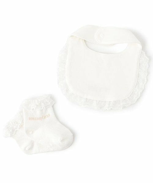 mezzo piano / メゾピアノ スタイ・ビブ | 【BOX付】【日本製】オリジナルボックスつき　スタイ＆ソックスセット | 詳細1