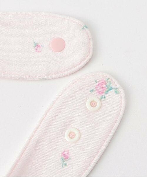 mezzo piano / メゾピアノ スタイ・ビブ | 【BOX付】オリジナルボックスつきリボン・ローズ柄　スタイ＆ソックスセット | 詳細2