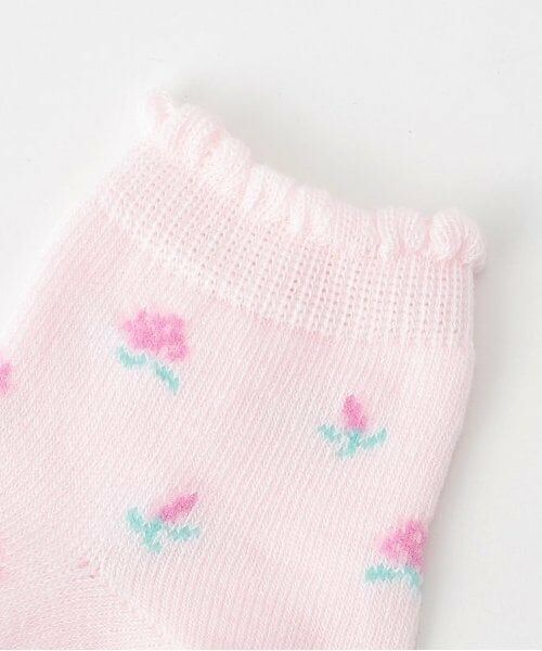 mezzo piano / メゾピアノ スタイ・ビブ | 【BOX付】オリジナルボックスつきリボン・ローズ柄　スタイ＆ソックスセット | 詳細6