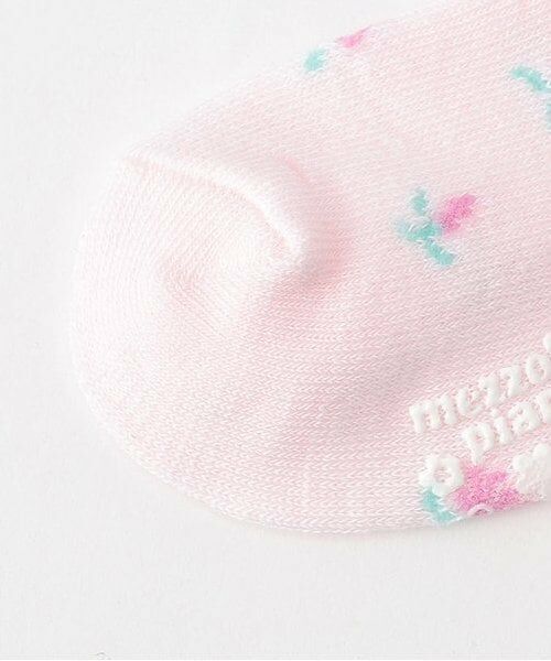 mezzo piano / メゾピアノ スタイ・ビブ | 【BOX付】オリジナルボックスつきリボン・ローズ柄　スタイ＆ソックスセット | 詳細7