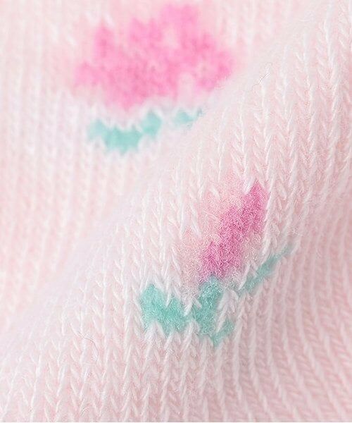 mezzo piano / メゾピアノ スタイ・ビブ | 【BOX付】オリジナルボックスつきリボン・ローズ柄　スタイ＆ソックスセット | 詳細9