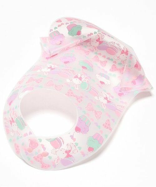 mezzo piano / メゾピアノ スタイ・ビブ | ウサギスウィーツ柄　お食事スタイ | 詳細5