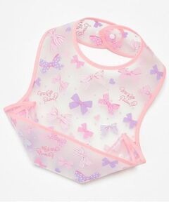 mezzo piano / メゾピアノ スタイ・ビブ | リボン柄　お食事スタイ