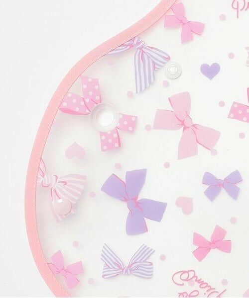 mezzo piano / メゾピアノ スタイ・ビブ | リボン柄　お食事スタイ | 詳細4