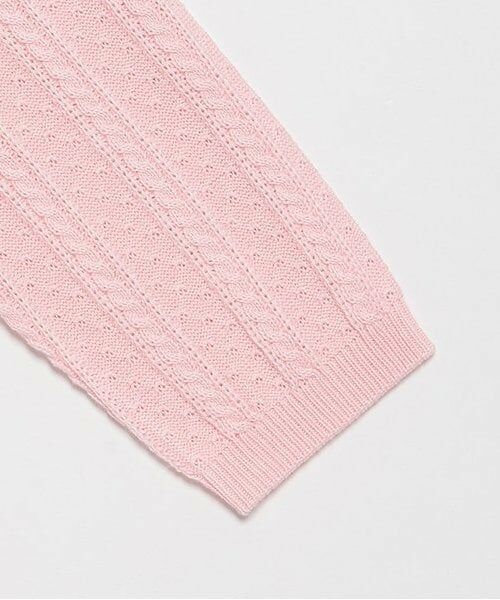 mezzo piano / メゾピアノ ベビー・キッズウエア | ☆リボン刺繍ニットボレロ | 詳細3