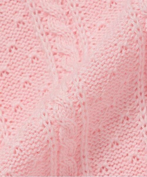 mezzo piano / メゾピアノ ベビー・キッズウエア | ☆リボン刺繍ニットボレロ | 詳細5