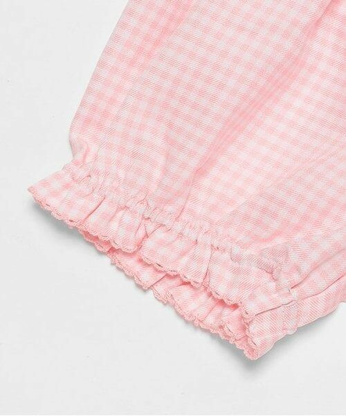 mezzo piano / メゾピアノ ベビー・キッズウエア | ウサギマスコットつき　ギンガムチュニック＆ブルマセット | 詳細9