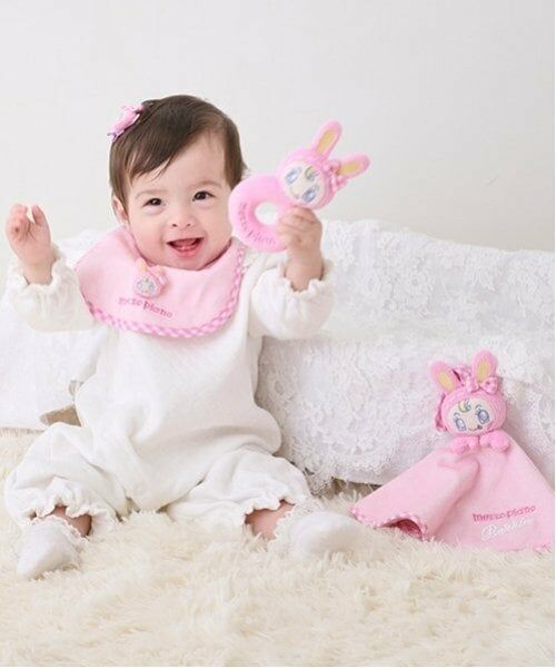 mezzo piano / メゾピアノ ロンパース | ウサギマスコットつき　2wayオール | 詳細1