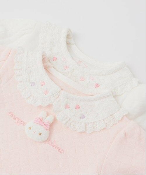 mezzo piano / メゾピアノ ロンパース | ウサギマスコットつき　2wayオール | 詳細6