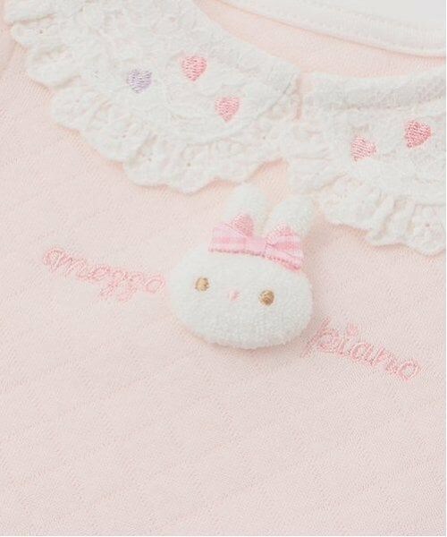 mezzo piano / メゾピアノ ロンパース | ウサギマスコットつき　2wayオール | 詳細7