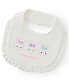 mezzo piano / メゾピアノ スタイ・ビブ | ウサギアップリケ　スタイ