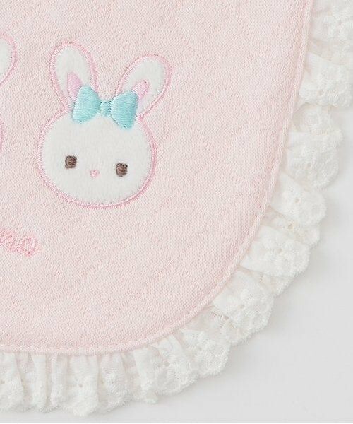 mezzo piano / メゾピアノ スタイ・ビブ | ウサギアップリケ　スタイ | 詳細4