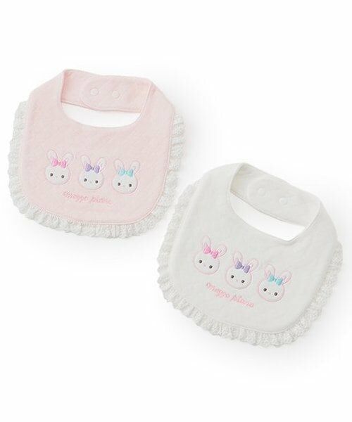 mezzo piano / メゾピアノ スタイ・ビブ | ウサギアップリケ　スタイ | 詳細6