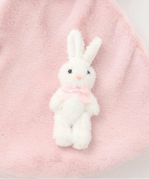 mezzo piano / メゾピアノ ベビー・キッズウエア | うさぎぬいぐるみつき　フェイクファーケープ | 詳細5