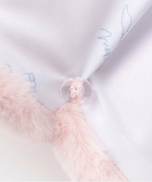 mezzo piano / メゾピアノ ベビー・キッズウエア | うさぎぬいぐるみつき　フェイクファーケープ | 詳細8
