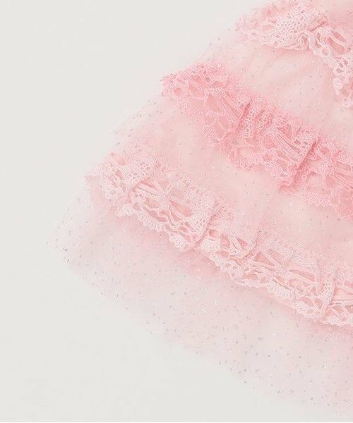 mezzo piano / メゾピアノ スタイ・ビブ | 【BOX付】チュールレースエプロン＆ヘアバンドセット | 詳細4