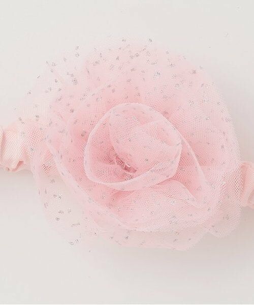 mezzo piano / メゾピアノ スタイ・ビブ | 【BOX付】チュールレースエプロン＆ヘアバンドセット | 詳細7