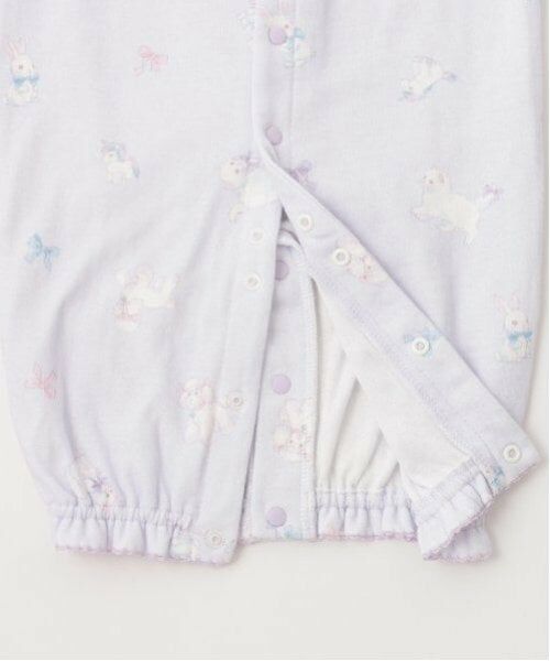 mezzo piano / メゾピアノ ロンパース | ふわもこフレンズ柄　2wayオール | 詳細10